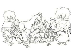 Amusing Barnyard Creatures