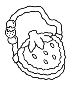 Print Fashion Vibes Illustration and do not label it as Fashion Vibes Coloring Page Coloring Page