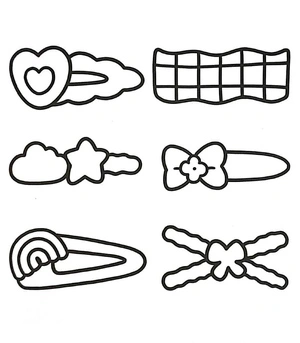 Vibrant Fashion 1 Coloring Page