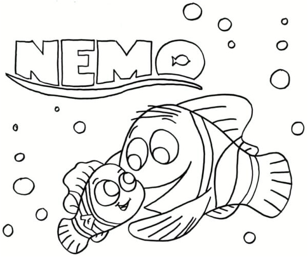 Father and Son Reunited Coloring Page