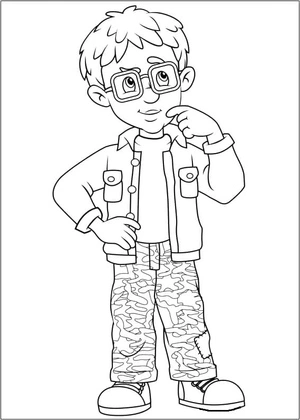 Norman Prize Coloring Page