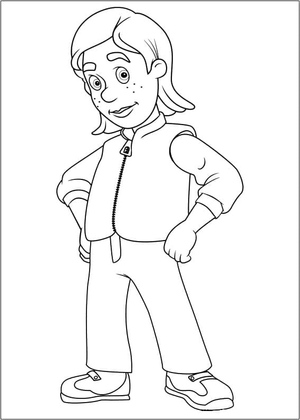 Sarah from the show Fireman Sam