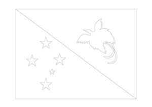 Papua New Guinea Flag