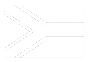 South African Flag, avoid referring to it as the Flag of South Africa Coloring Page