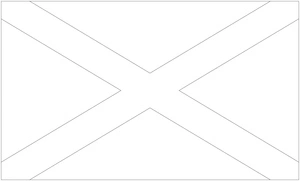 St. Patrick's Flag Coloring Page
