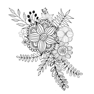 Flower Coloring Page