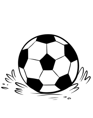 Football Fun Coloring Page