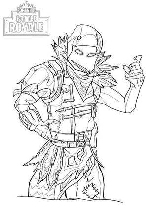 Coloring Page Fortnite Free Print Coloring Page