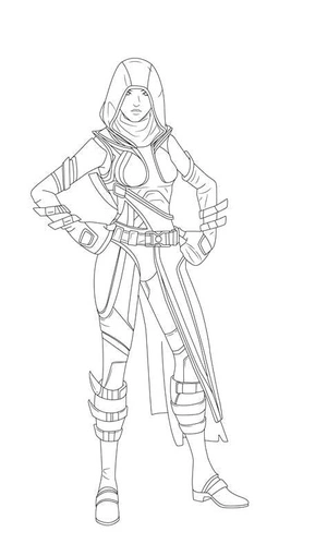 Outline of Fortnite Coloring Page Coloring Page