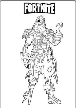 Print the Fortnite Game page and avoid referring to it as the Fortnite Coloring Page. Coloring Page