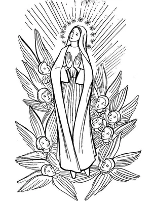 Assumption coloring page Coloring Page