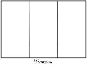 Printable France Flag Coloring Page Coloring Page