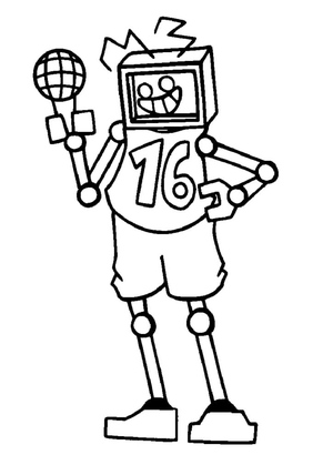 Friday Night Funkin' Hex - Coloring Page