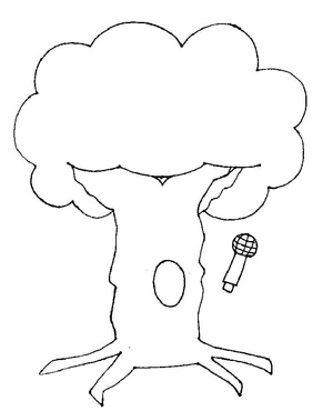 Friday Night Funkin Tree Coloring Page
