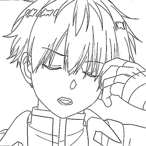 Frieren's Beyond Journey's End: Stark Coloring Page