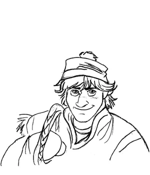 Kristoff Bjorgman can be rewritten as Kristoff Bergman. Coloring Page