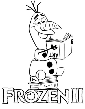 Olaf from Frozen 2