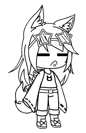 Cool Girl in Gacha Life