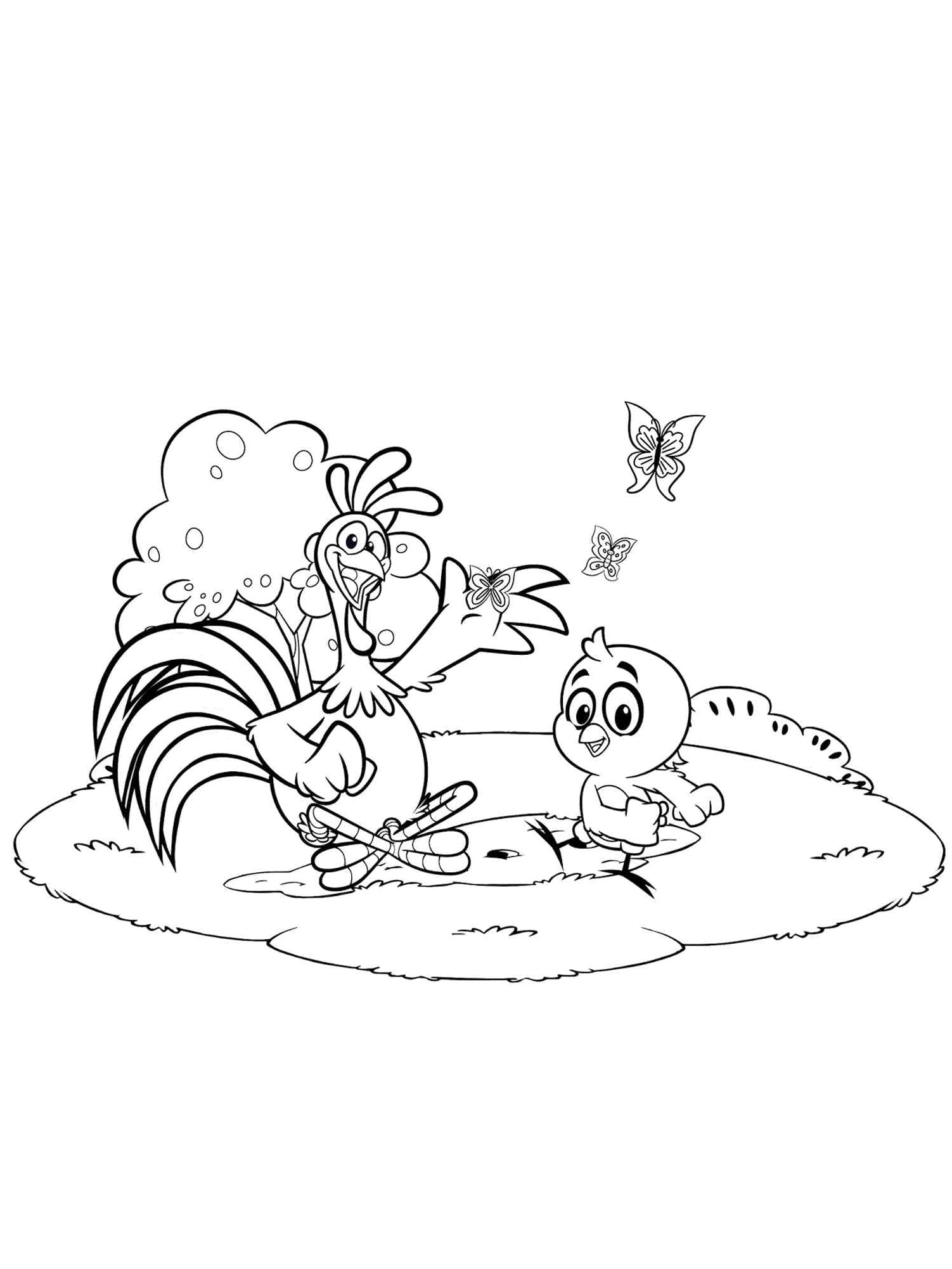 Free Printable Galinha Pintadinha Coloring Page Coloring Page