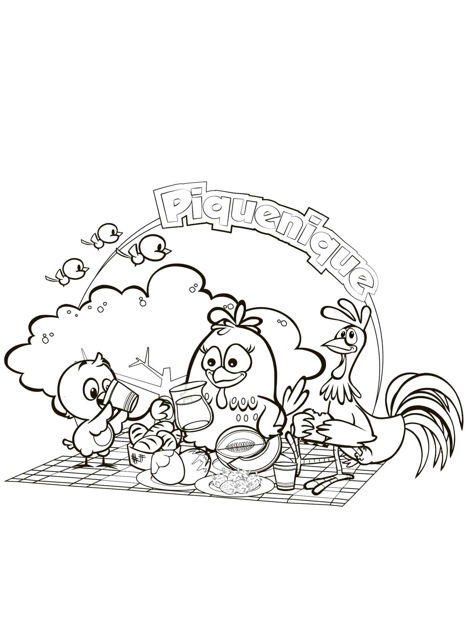 Galinha Pintadinha Coloring Page Free Printable Coloring Page