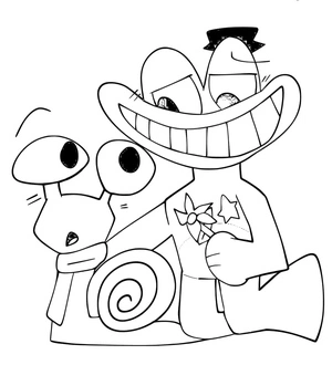 Banban's Garden: Chapter II Coloring Page