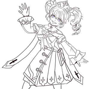 Barbara from the video game Genshin Impact