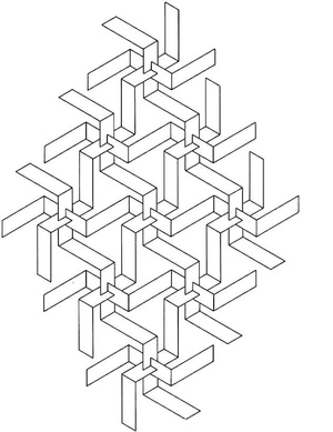 Geometric Designs Coloring Page