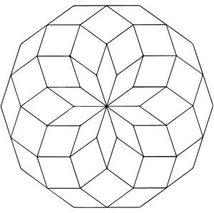 Simple Shapes Coloring Page