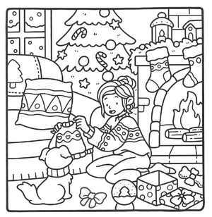 Christmas Moments Girl