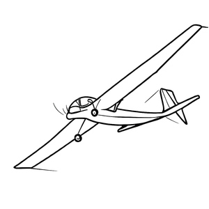 Glider in the Sky