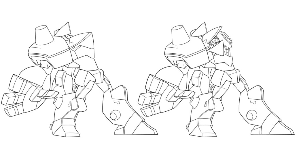 Glitch Techs Free Printable Coloring Page Coloring Page