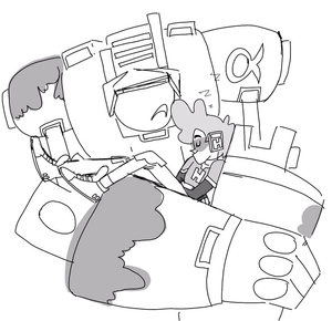 High Five and Alpha could be rewritten as "Alpha and High Five".