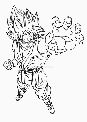 Goku in Super Saiyan Form