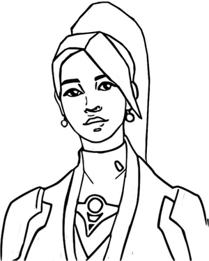 Sage, the Valorant Agent