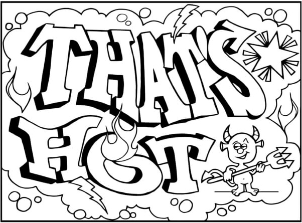 A Contemporary Genre of Independent Art Coloring Page