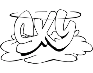 Initials of Famous Authors Coloring Page