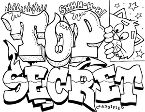 One of the Most Iconic Symbols of Self-Expression Coloring Page