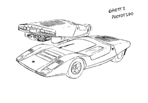 Grotti Prototipo - GTA Coloring Page Coloring Page