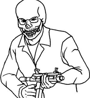 Print Grand Theft Auto  Coloring Page