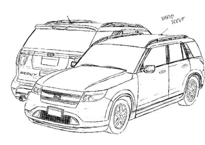 Vapid Scout in GTA V Coloring Page