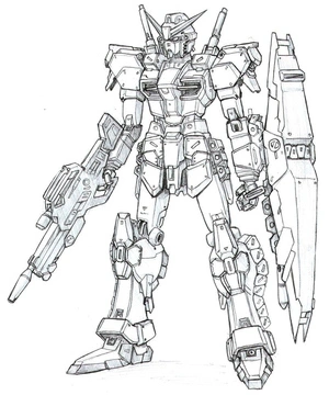 Impressive Gundam Coloring Page