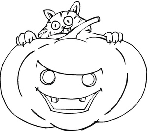 Silly Halloween Kitty