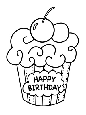 Birthday Cupcake Celebration
