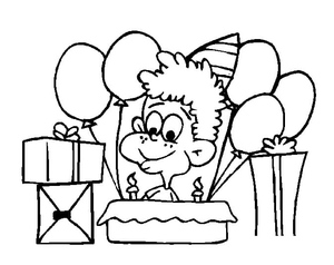 Boy Celebrating Birthday