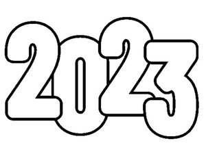 Free Printable Coloring Page 2023 Coloring Page