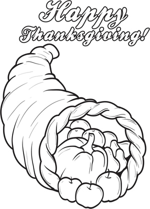 Cornucopia for Thanksgiving