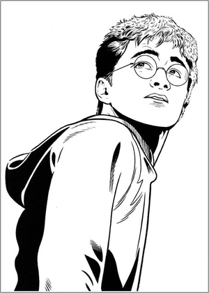 Free Harry Potter Coloring Page Coloring Page