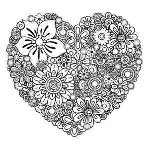 Heartwarming Wonder Coloring Page