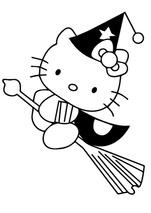 Witchy Hello Kitty