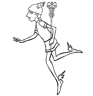 Hermes Coloring Page for Printing Coloring Page